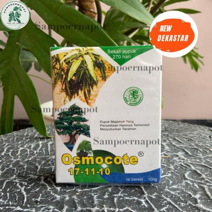 fresh pupuk penyubur daun& tanaman hias dekastar 17-11-10 100gr (Osmocote) murah