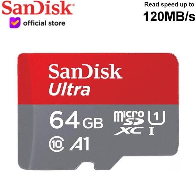 Sandisk Micro Sd A1 Microsd Memorycard Memory Card Original 16Gb 32Gb 64Gb 128Gb 256Gb 512Gb New Sto
