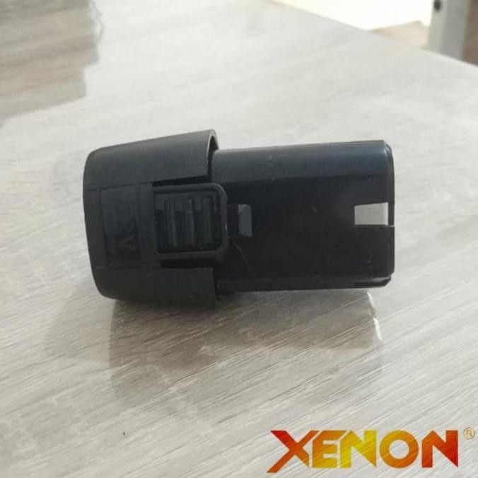 fresh BATRE POTONG Potong rumput batre bor cordles 12v XENON - baterai bor murah