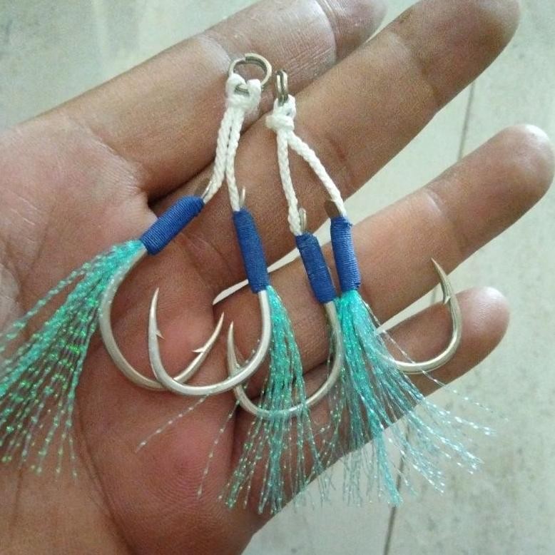 ASISTEN HOOK 3/0 UKURAN BESAR UMPAN PANCING AST nUg