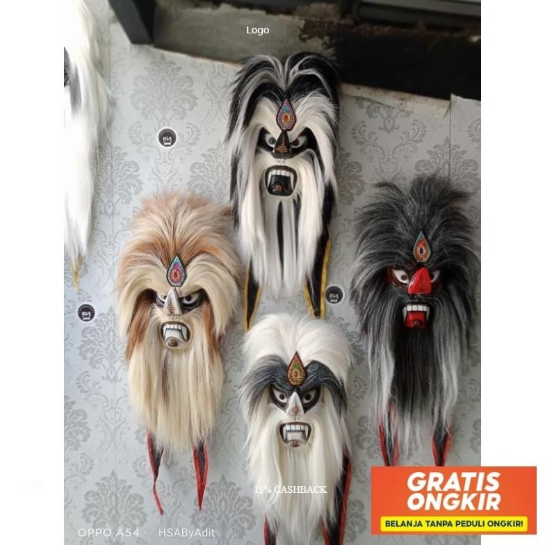 Topeng Ganongan Murah Bujang Ganong Keren Murah Terbaru