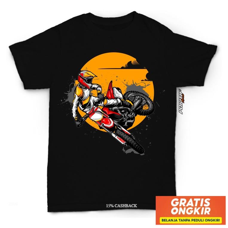 Kaos Anak Laki Perempuan Motor Cross Positif Merch