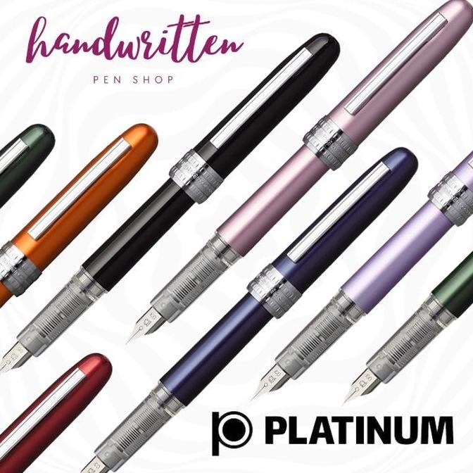 

TERBARU - PLATINUM Plaisir Cartridge & Converter Metal Fountain Pen