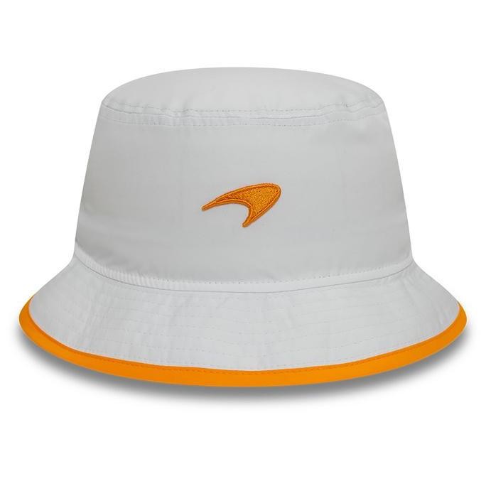 McLaren F1 2024 x Reiss White Bucket Hat New Era SPECIAL EDITION. Topi Unisex
