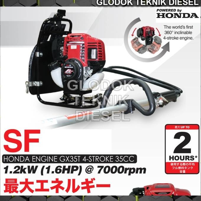 fresh MESIN POTONG RUMPUT HONDA 4 TAK ORIGINAL TERBAIK murah