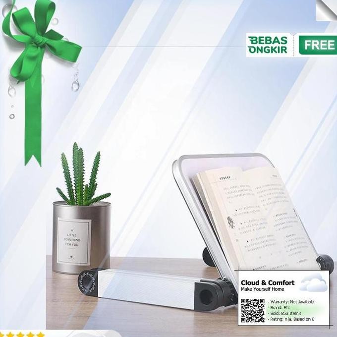 

ready Clouds.id - Stand Buku Baca Book Reading Shelf 360 Degree - YL-811