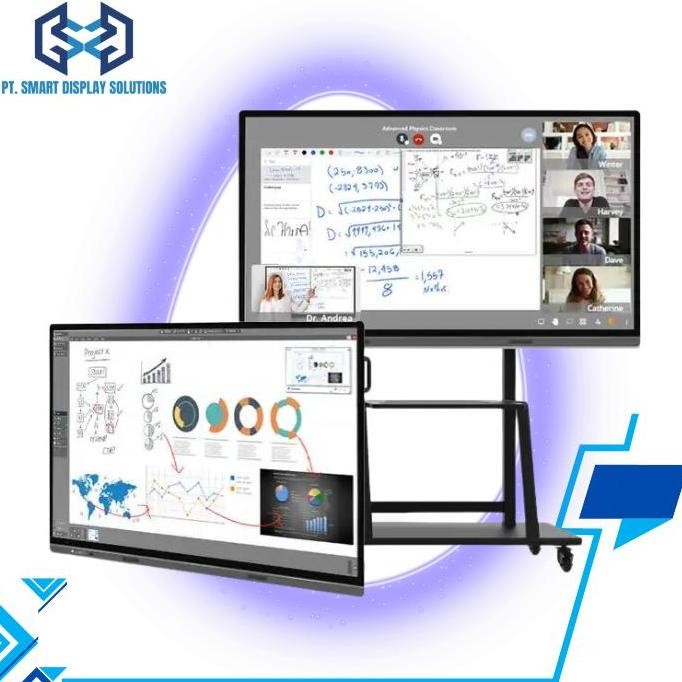 

Interactive Whiteboard 98 Inchi Kantor Sekolah Meeting Room Free Kirim se jabodetabek OS Windows dan Android core i5 atau core i7