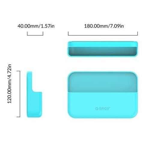 

Terlaris Orico Storage Box Wall-Mount Silicone - Sg-W2