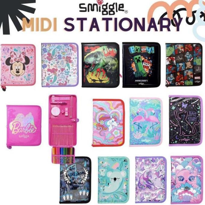

NEW SMIGGLE Midi Zip Kit Stationary Gift set 26101