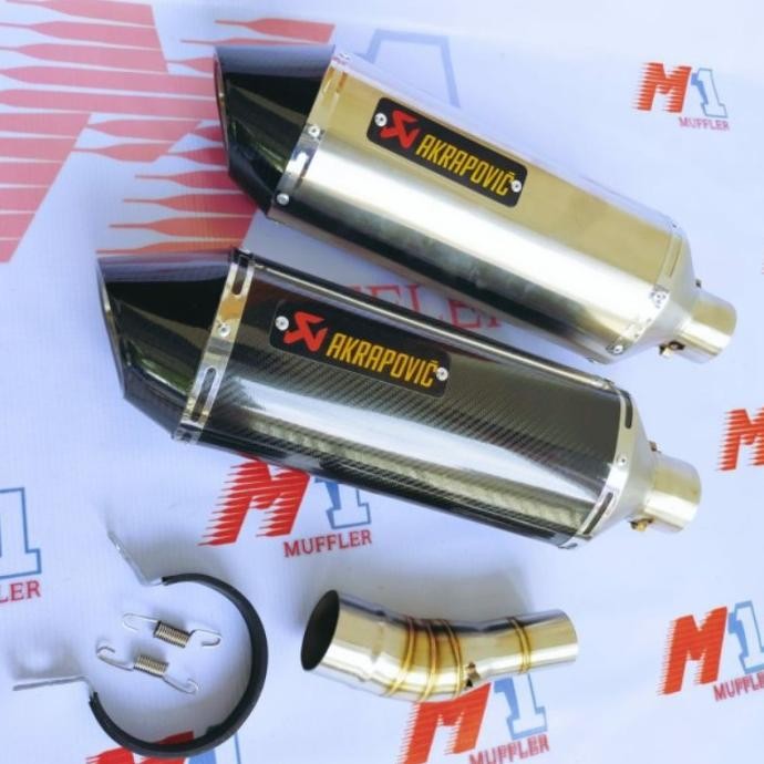 BASS ADEM Knalpot Racing Ninja 250 Fi Mono Z250 Z250SL R25 MT25