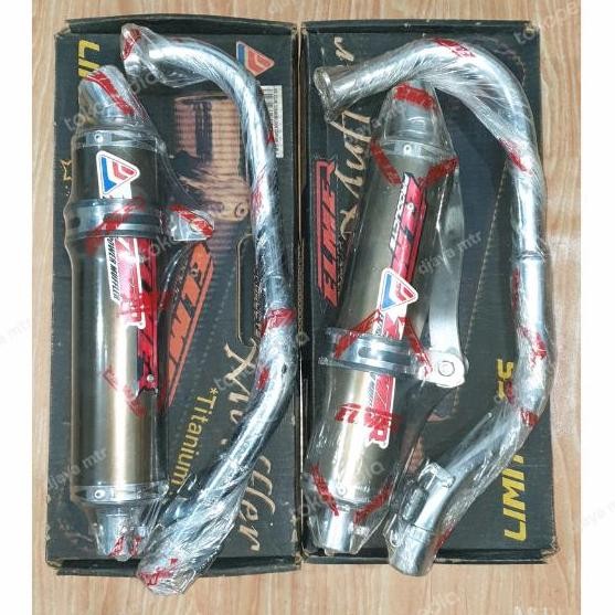 knalpot racing xeon, vario, mio merk elmer