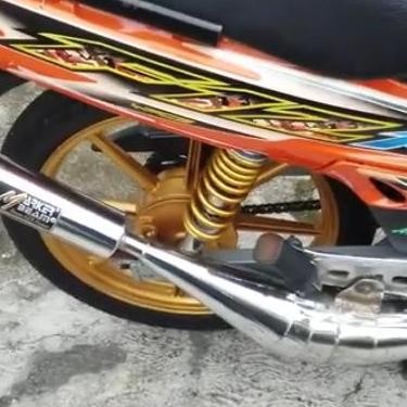 KNALPOT RACING F1ZR STANDAR UDANG CROM suara ninja