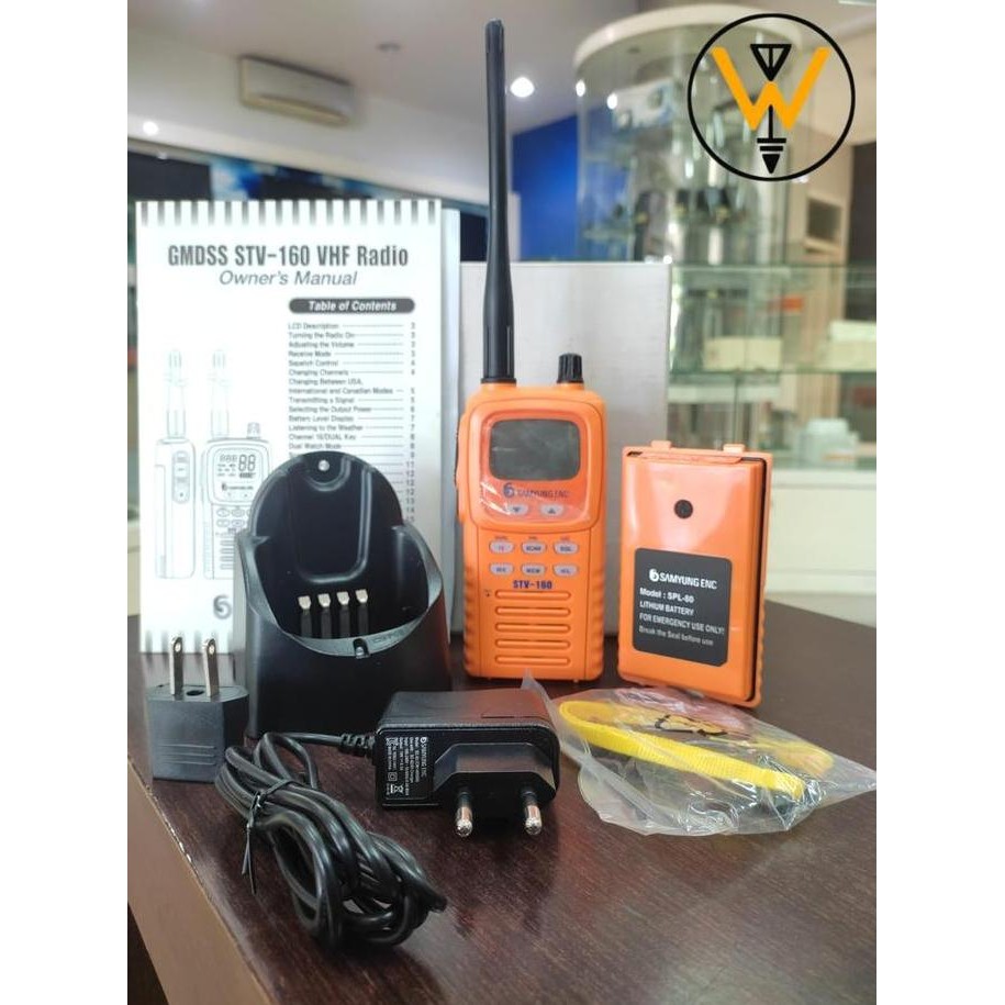 Promo Samyung Stv-160 Vhf Gmdss Marine Ht Stv160 Ht Vhf Original Stv 160