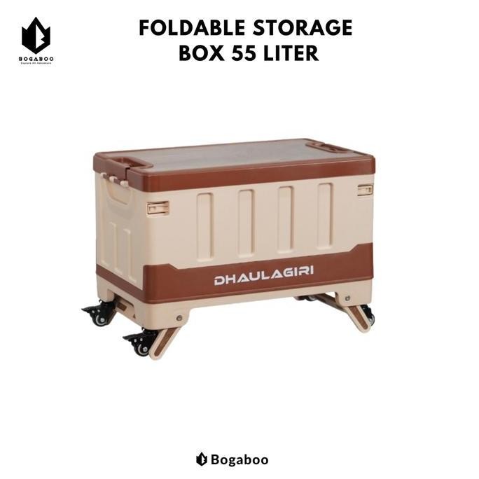 

Terlaris Dhaulagiri Foldable Camping Box 55 L + Leg Stand - Storage Lipat