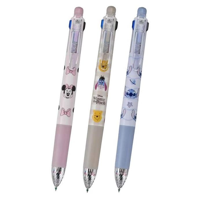 

NEW Zebra Sarasa Multi 4+1 Disney Minnie Mouse Winnie the Pooh Stitch 0.5mm Exclusive Limited Edition