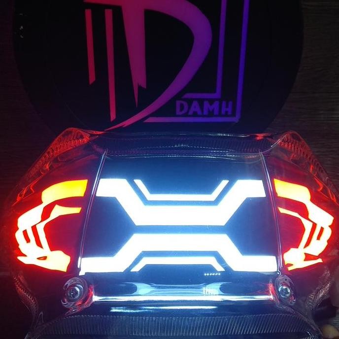 stoplamp mio sporty custom lazy RGB
