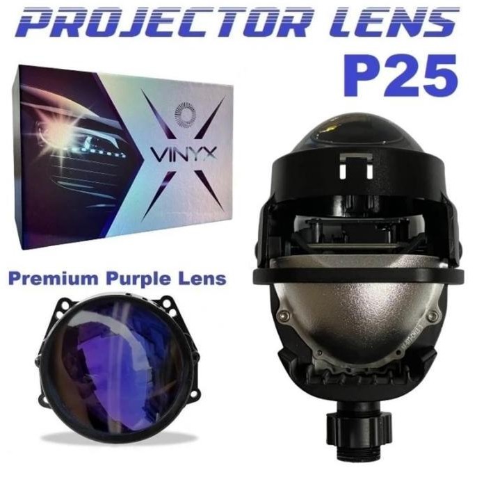 LAMPU Projie BILED Blue Lens Projector Proyektor