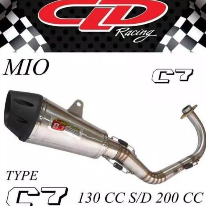 Knalpot cld MioJ,Mio125,X-Ride,SoulGT type C7