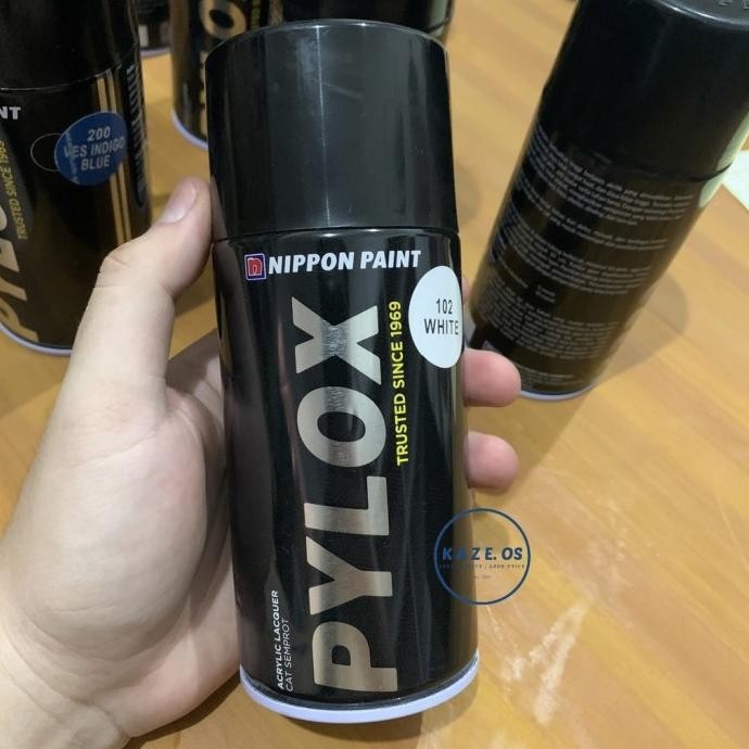 [Expert] ASLI 100% PYLOX NIPPON PAINT 300 CC SEMUA WARNA - PILOX CAT SEMPROT PILOK PYLOK WHITE BLACK