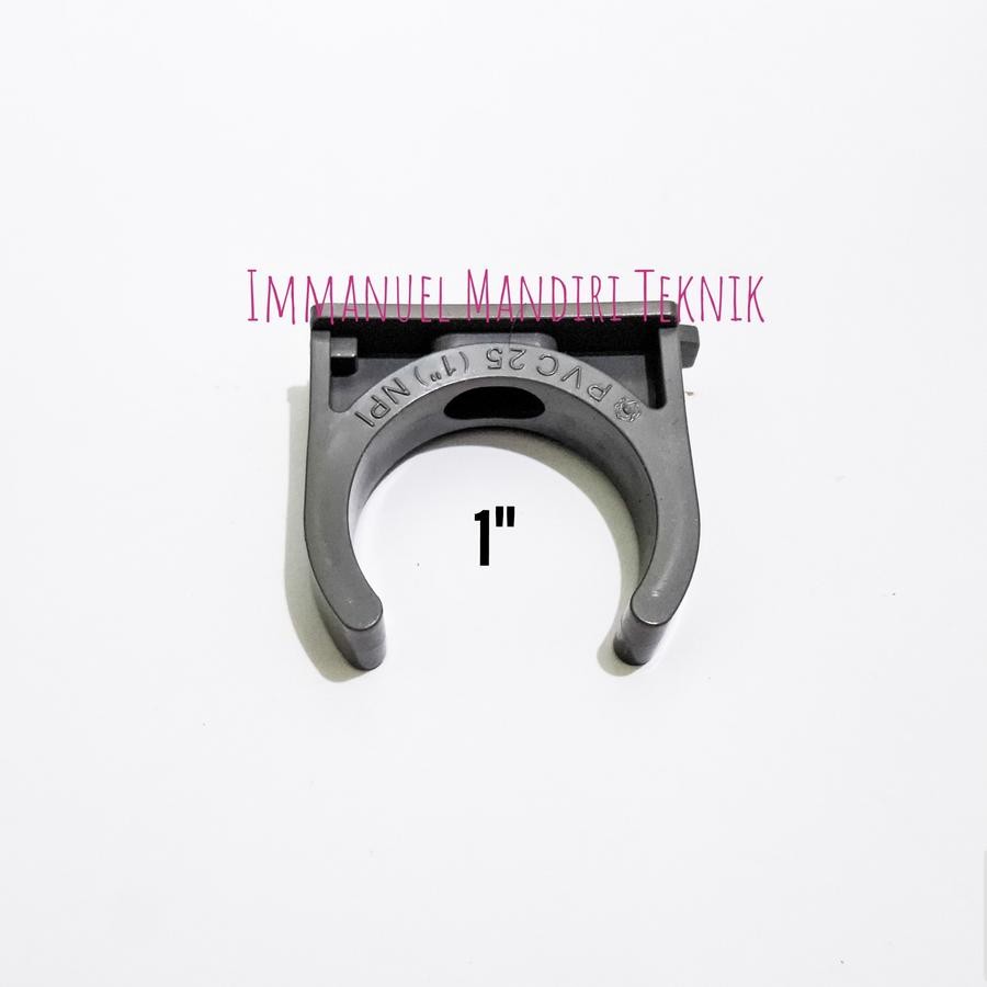 Klip pipa pvc 1 inch merk SCG / Pipe clip pvc 1 in SCG