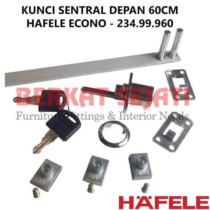 

Terlaris Hafele Kunci Laci + Tiang Central Sentral Depan (60Cm)