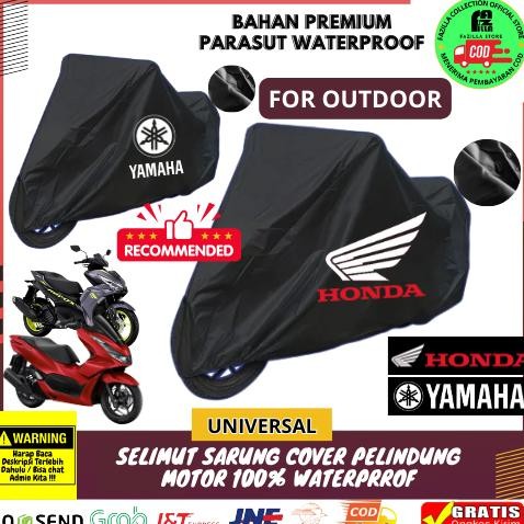 Exclusive Fazilla Cover Selimut Pelindung Sarung Penutup Mantel Motor / Indoor / Outdoor Waterproof 