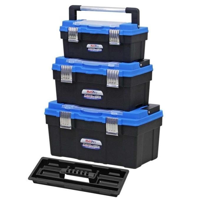 

Terlaris Multipro Toolbox Tool Box Plastic S-Ah90-17 Ori
