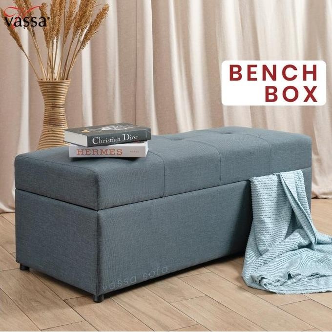 

Terlaris Bench Box Storage 120X55 Cm ( Bisa Custom)