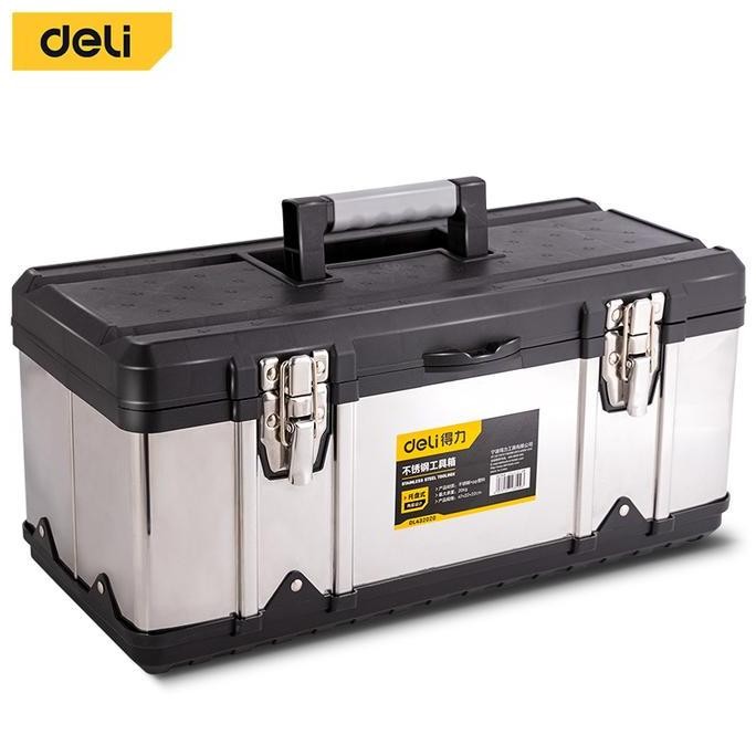 

Terlaris Deli Kotak Perkakas / Toolbox / Tempat Penyimpanan Besar 17 & 20 Inch