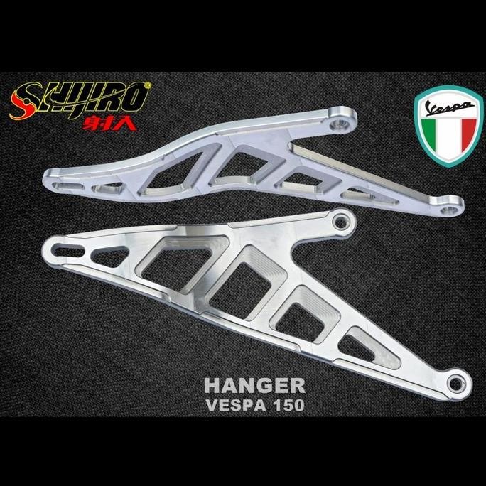 Breket Knalpot Vespa Matic 150 Shijiro Racing Orinal