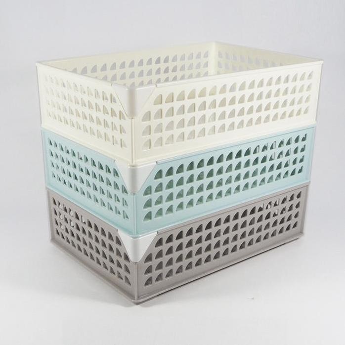

Terlaris Stackable Basket Keranjang Storage Box Bisa Disusun Made In Japan