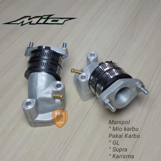 INTAKE MANIFOLD MANIPOL MIO KINTAKEARBU MEMAKAI KARBU GL SUPRA KARISMA