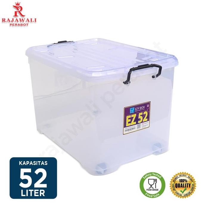 

Terlaris Storage Box Multifungsi Box Container 52 Liter Transparan