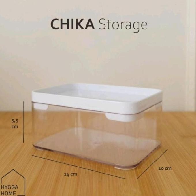 

Terlaris Transparent Stackable Chika Storage / Tempat Penyimpanan Serbaguna