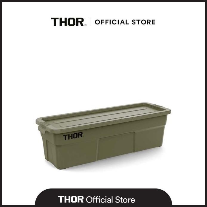 

Terlaris Thor - 2.5L Stackable Storage Box With Lid Olive