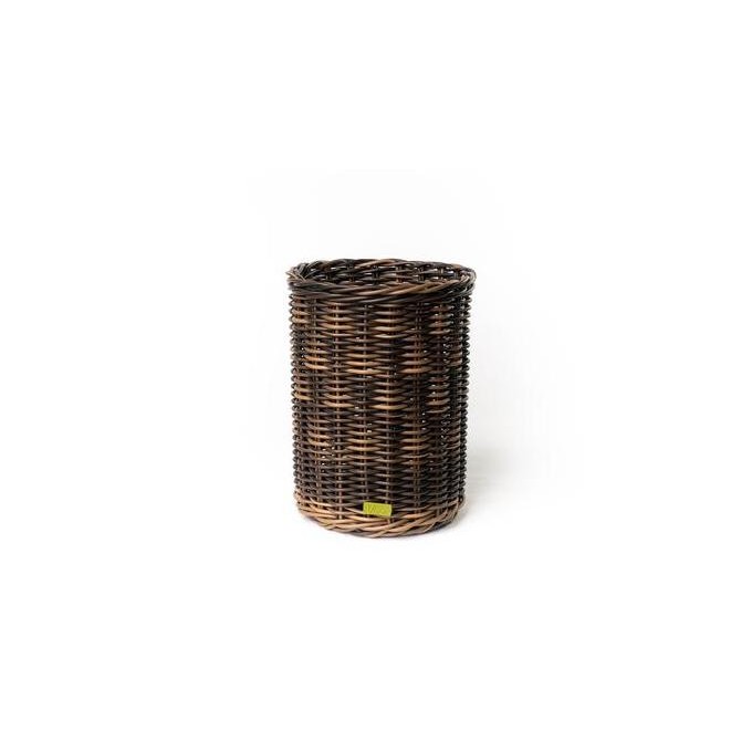 

Terlaris Round Cylinder Basket In Palm - Small