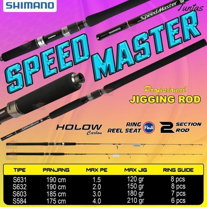 Promo Joran Pancing Shimano 2019 Speedmaster R Jigging | Joran Jigging Spinning