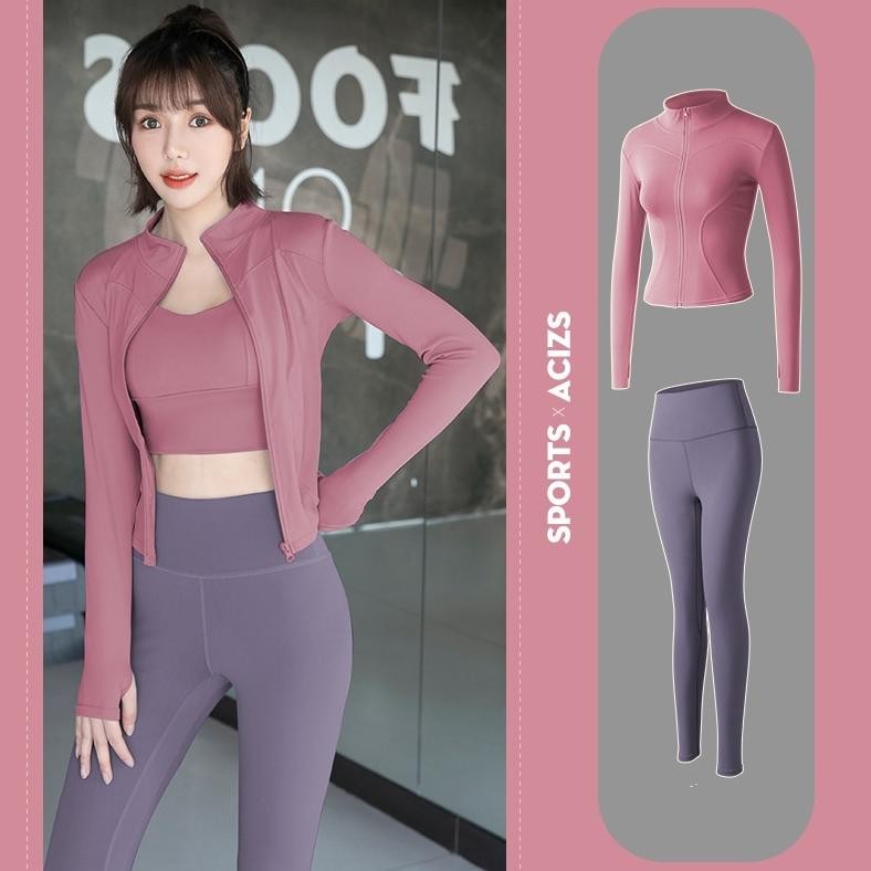 Setelan Jaket Olahraga Wanita/Set Pakaian Zumba (Mtwt-Mt) Original