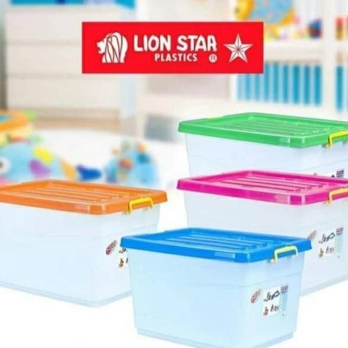 

Terlaris Lion Star : Wagon 50 Box Container Dgn Roda 50 Liter Vc 15 / By Gojek