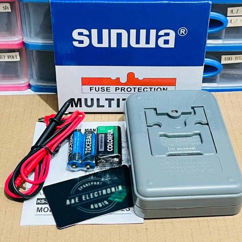 Carlosmomok12 Multitester Analog Sunwa Ks-268 Ks-278 Ks-238 Multitester Original Sunwa Terlaris