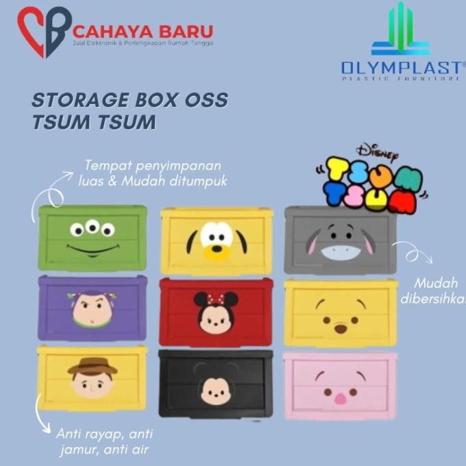 

Terlaris Olymplast Storage Box Oss Tsum-Tsum