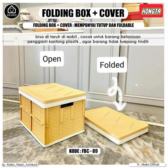 

Terlaris Akako Folding Kontainer Box + Cover Promo Murah
