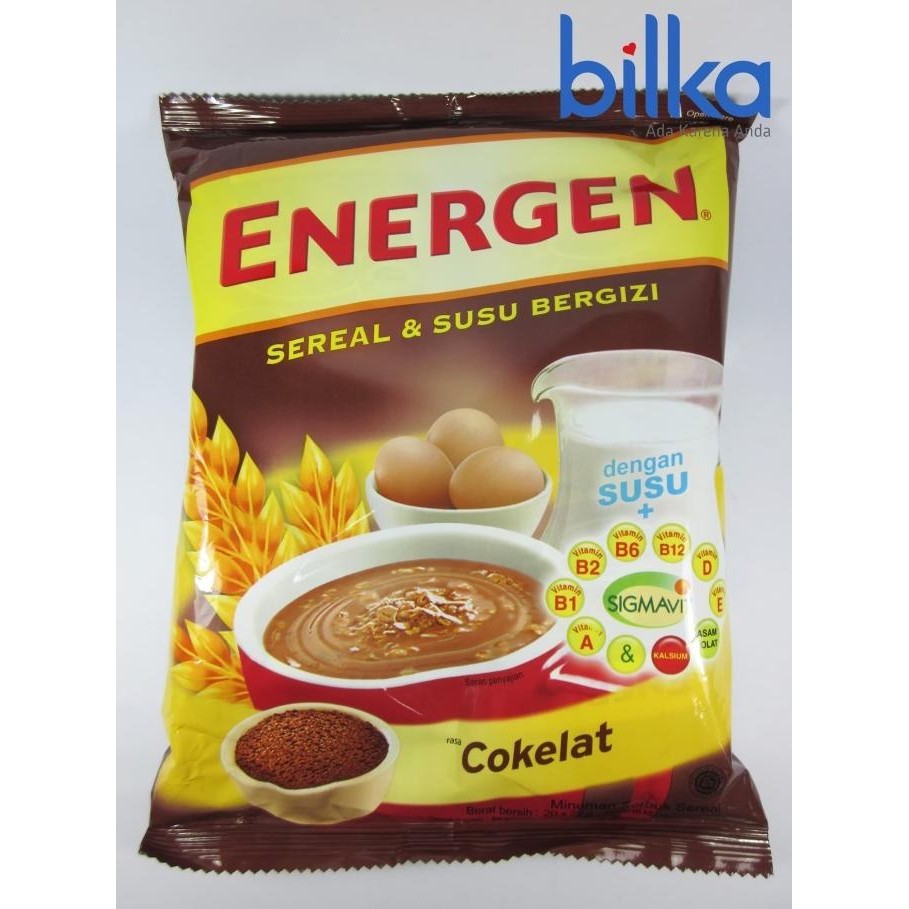 

(Expert) ENERGEN SEREAL BAG COKELAT 20'S x 29g