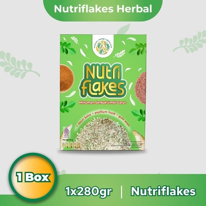 

(Expert) 1 Box Nutriflakes Sereal Sehat Solusi Asam Lambung, Gerd dan Maag