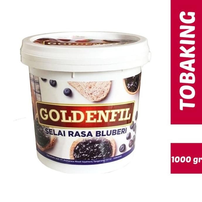 

(Expert) Goldenfil Blueberry jam 1 kg Selai Bluberi