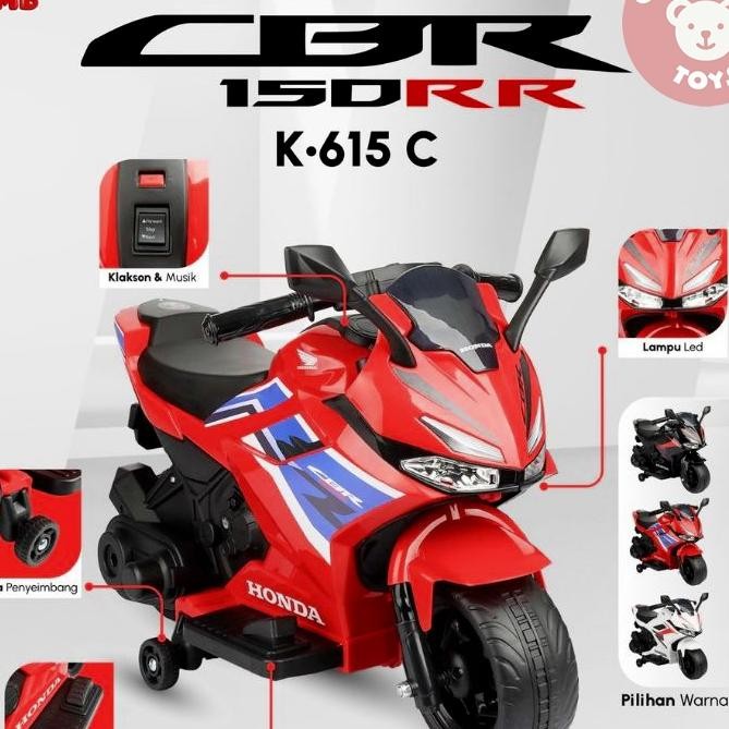 Pmb K615 C Motoran Anak Cbr Motor Listrik Anak Motoran Aki Anak Motor Cbr Aki