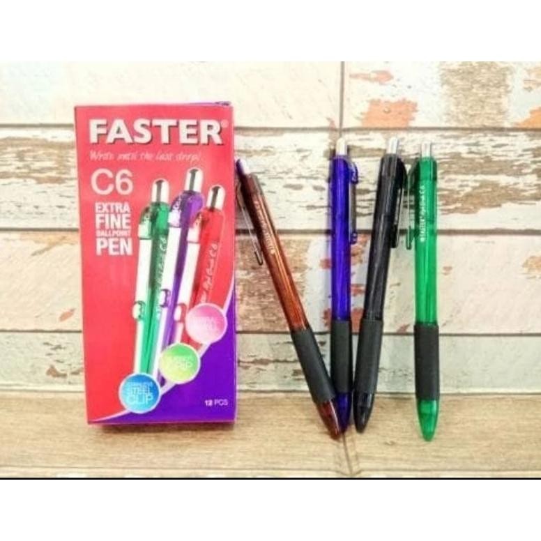 

Pulpen Faster C6 (12 pcs)