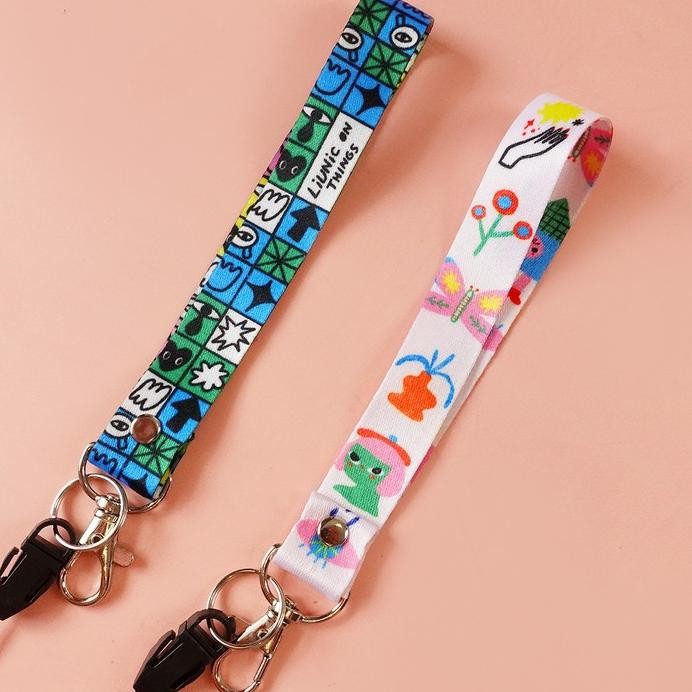 

Screen and Green Lanyard (Long and Short - Liunic on Things AST