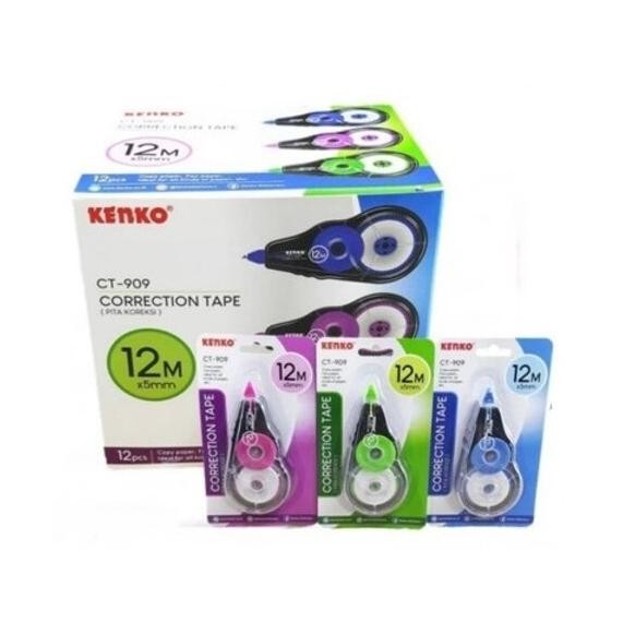 

[LUSIN] Tipex Correction Pen Tape Kertas - Kenko CT-909 MURAH