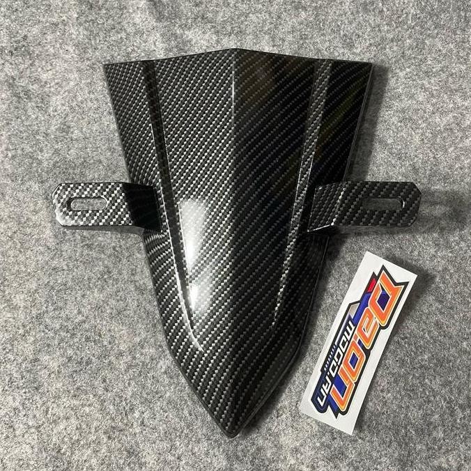 Dasi Plat Nomor Dasi Buta Dasi Depan Karbon Beat Deluxe Beat Street Carbon Original Honda